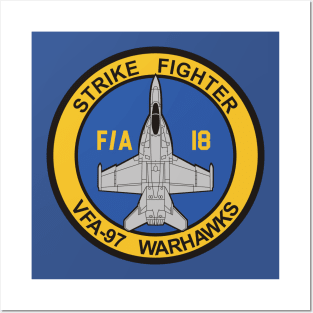 VFA-97 Warhawks - F/A-18 Posters and Art